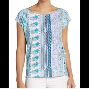 Calypso St. Barth Dardana Mixed Stripe Tee